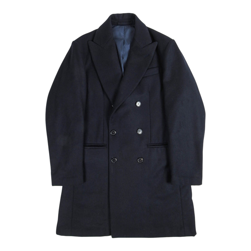 Aspesi Thermore Lined Cashmere Trench Coat Size Medium