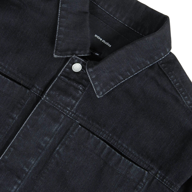 Entire Studios Cropped Denim Jacket Size Small