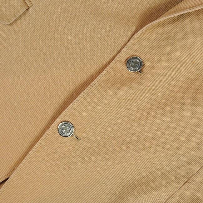 Gucci Beige Blazer Jacket Size 54