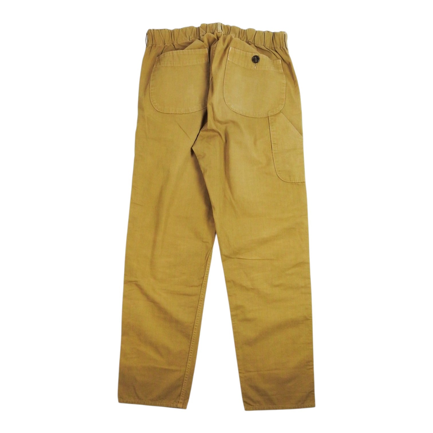Orslow Khaki Striped Cargos Size Medium