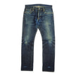 Iron Heart Faded Dark Wash 21 oz. Selvedge Jeans Size 32