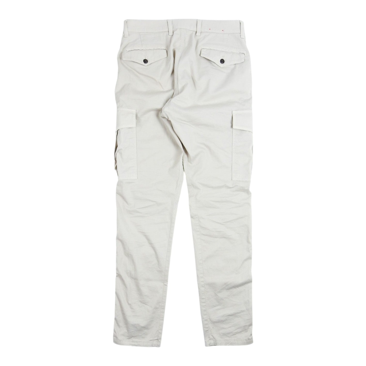 Eleventy Cream Stripe Cargos Size 30