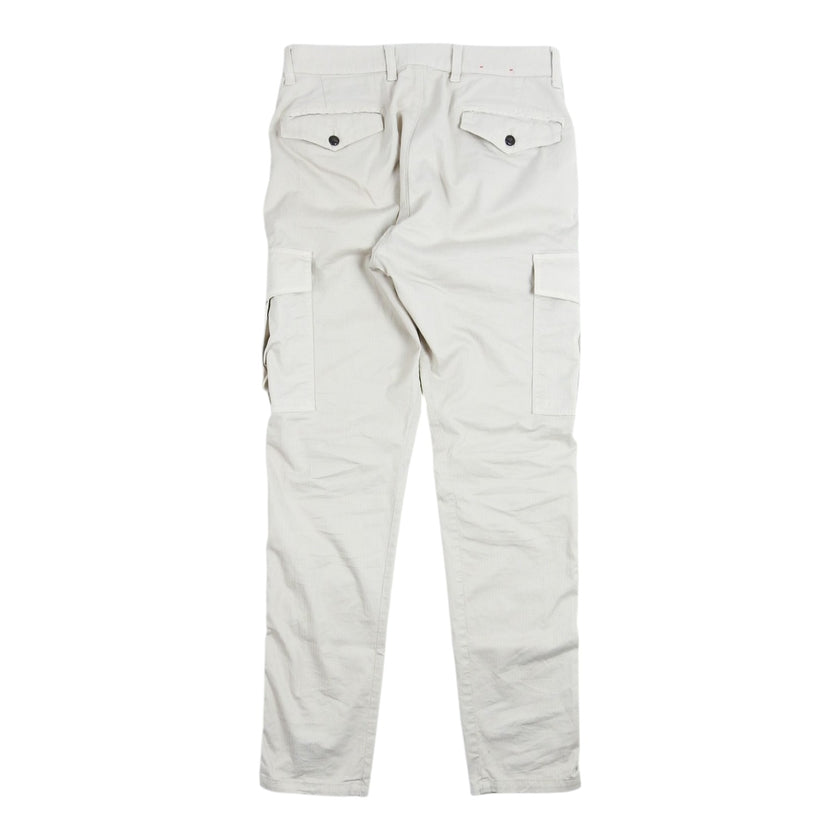 Eleventy Cream Stripe Cargos Size 30