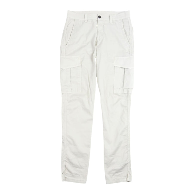 Eleventy Cream Stripe Cargos Size 30