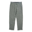 Dries Van Noten Black/Yellow Linen Check Trousers Size 46