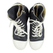 Rick Owens DRKSHDW Black Leather Ramones Size 43