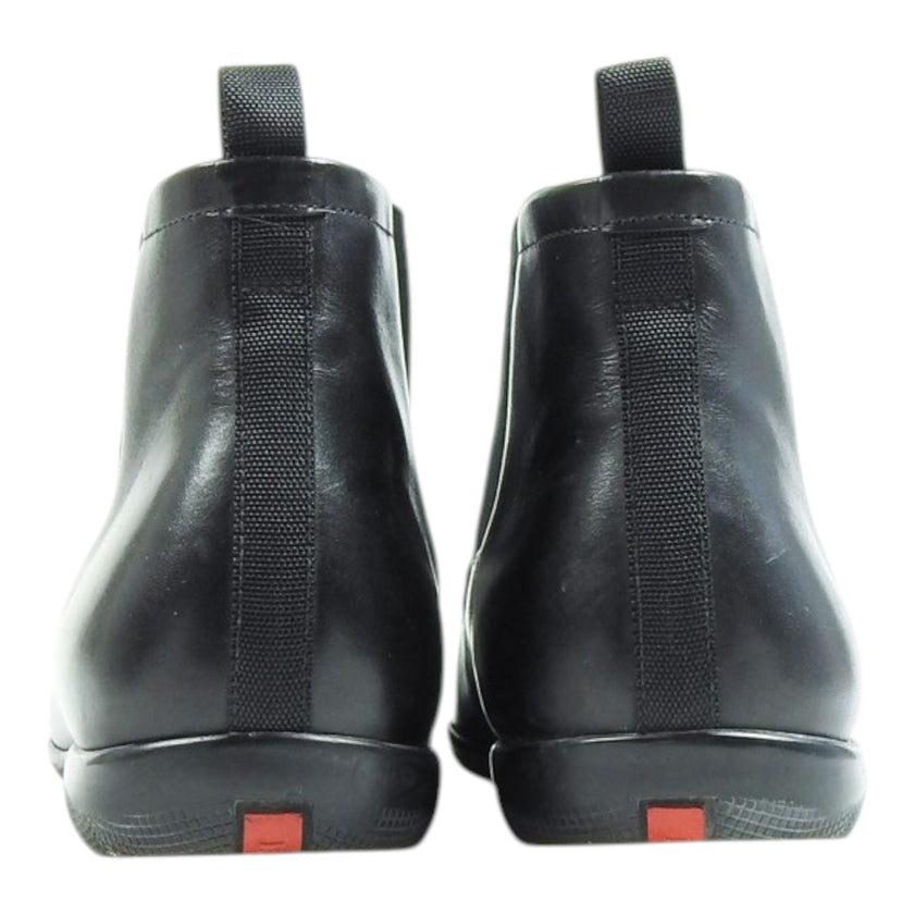 Prada Leather Chealsea Boots Size 8