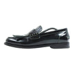 Burberry Dark Green Fringe Loafers Size 45.5