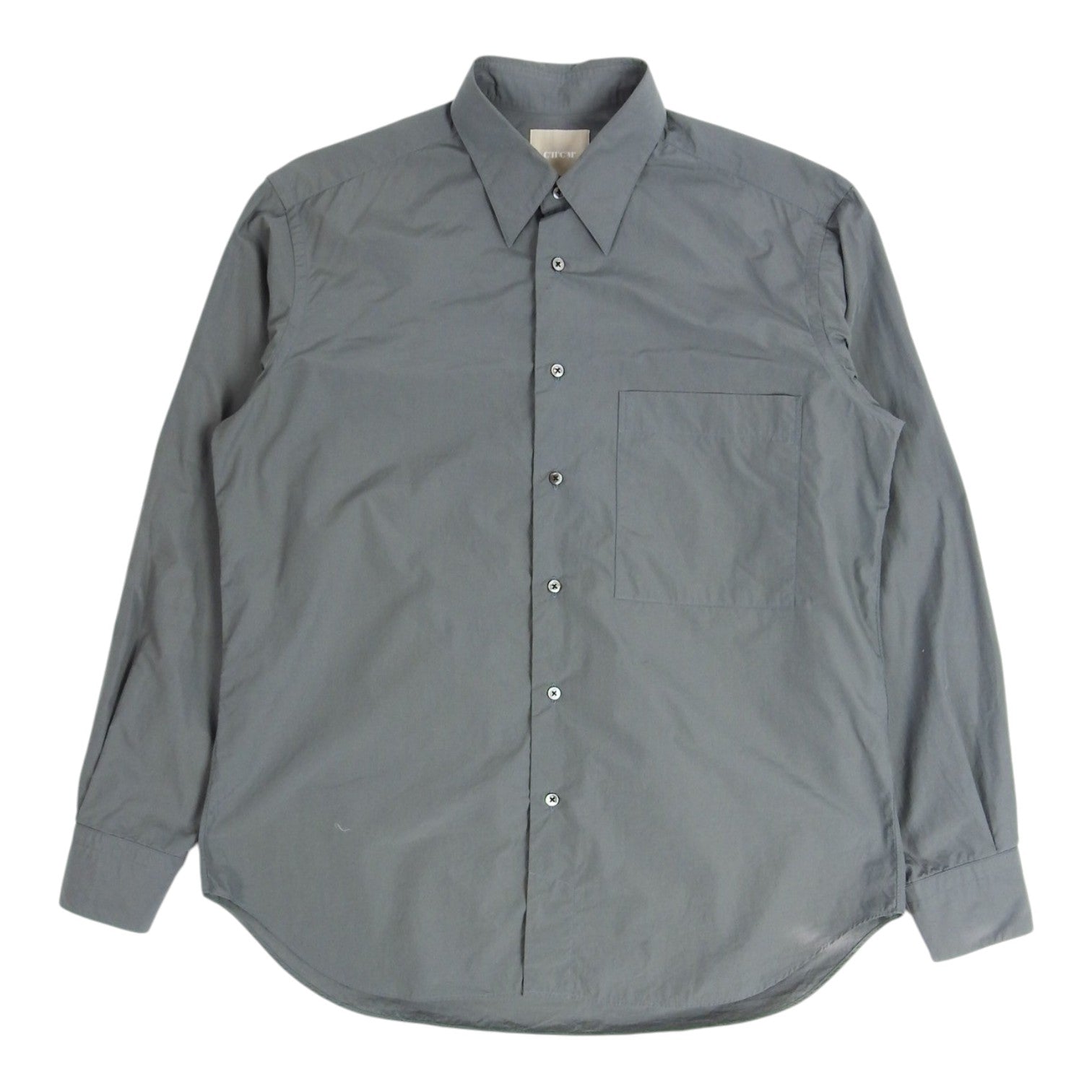 C.H.C.M. Grey LS Shirt Size Medium