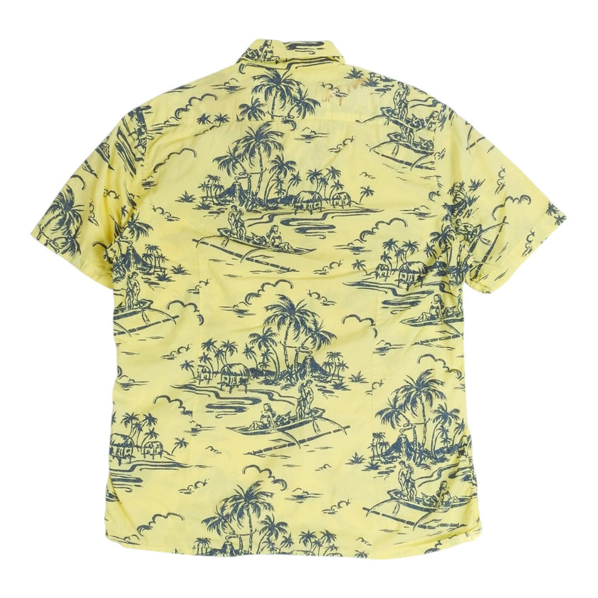 Barbour Palm SS Camp Shirt Size Large