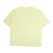 AMI Paris Yellow Logo SS T-Shirt Size 3XL