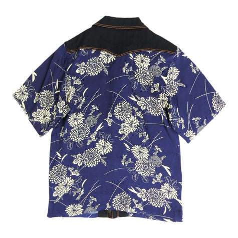 Wales Bonner Volta Jazz Viscose Floral SS Shirt Size 46