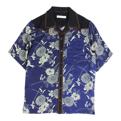 Wales Bonner Volta Jazz Viscose Floral SS Shirt Size 46