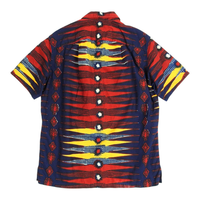 Monitaly Patterned SS Shirt Size Large
