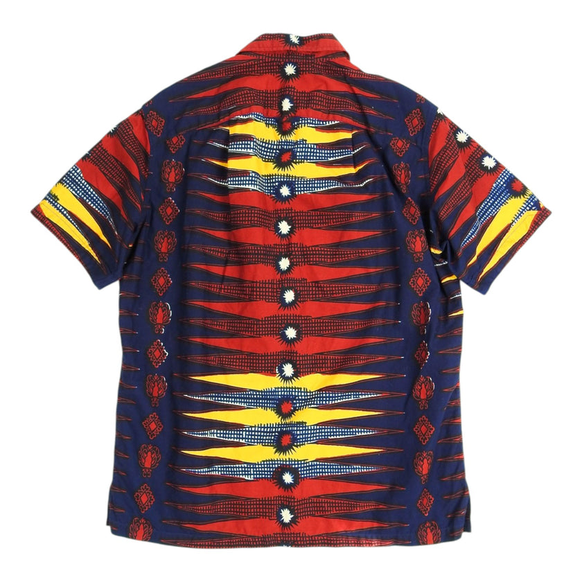 Monitaly Patterned SS Shirt Size Large
