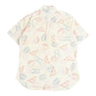 Gitman Bro's SS Passport Stamp Shirt Size Large
