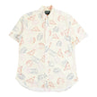 Gitman Bro's SS Passport Stamp Shirt Size Large