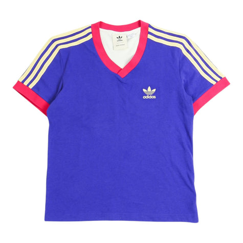 Adidas x Wales Bonner Purple V Neck T-Shirt Size Small