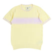 Adidas x Wales Bonner Yellow Knit SS Shirt Size Small