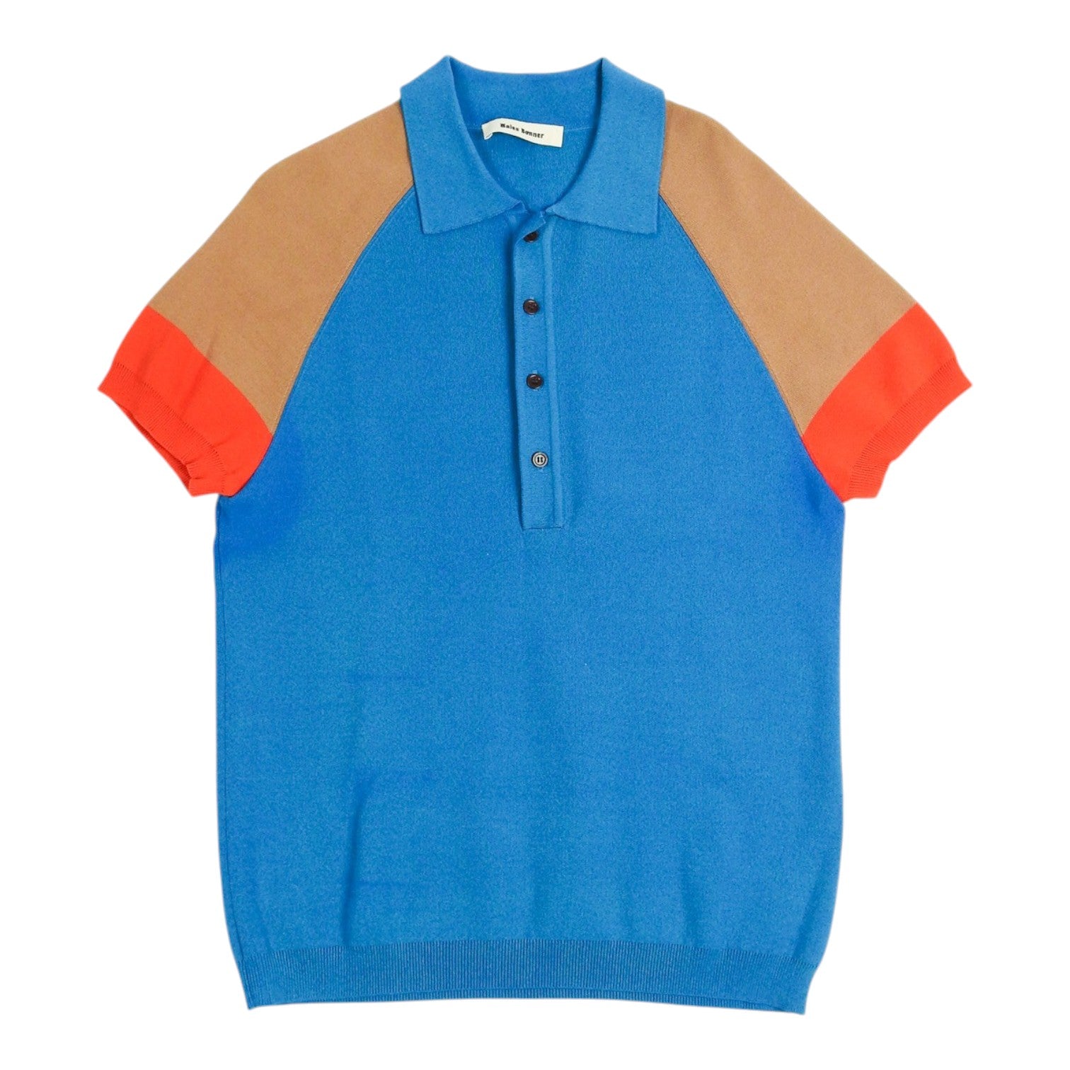 Wales Bonner Volta Jazz SS Polo Shirt Size XL
