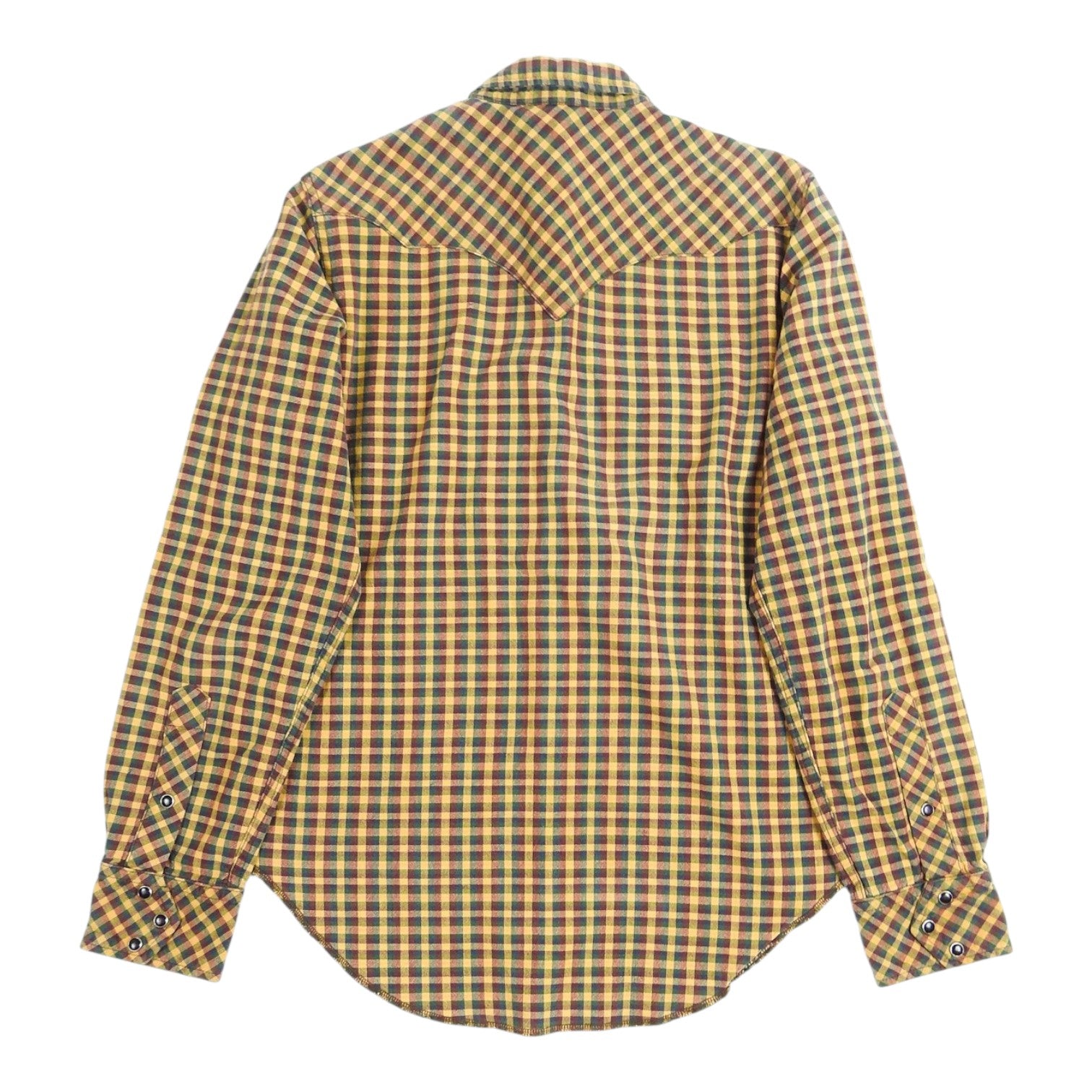 Engineered Garments Snap Check Overshirt Size Large