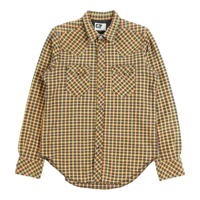 Engineered Garments Snap Check Overshirt Size Large