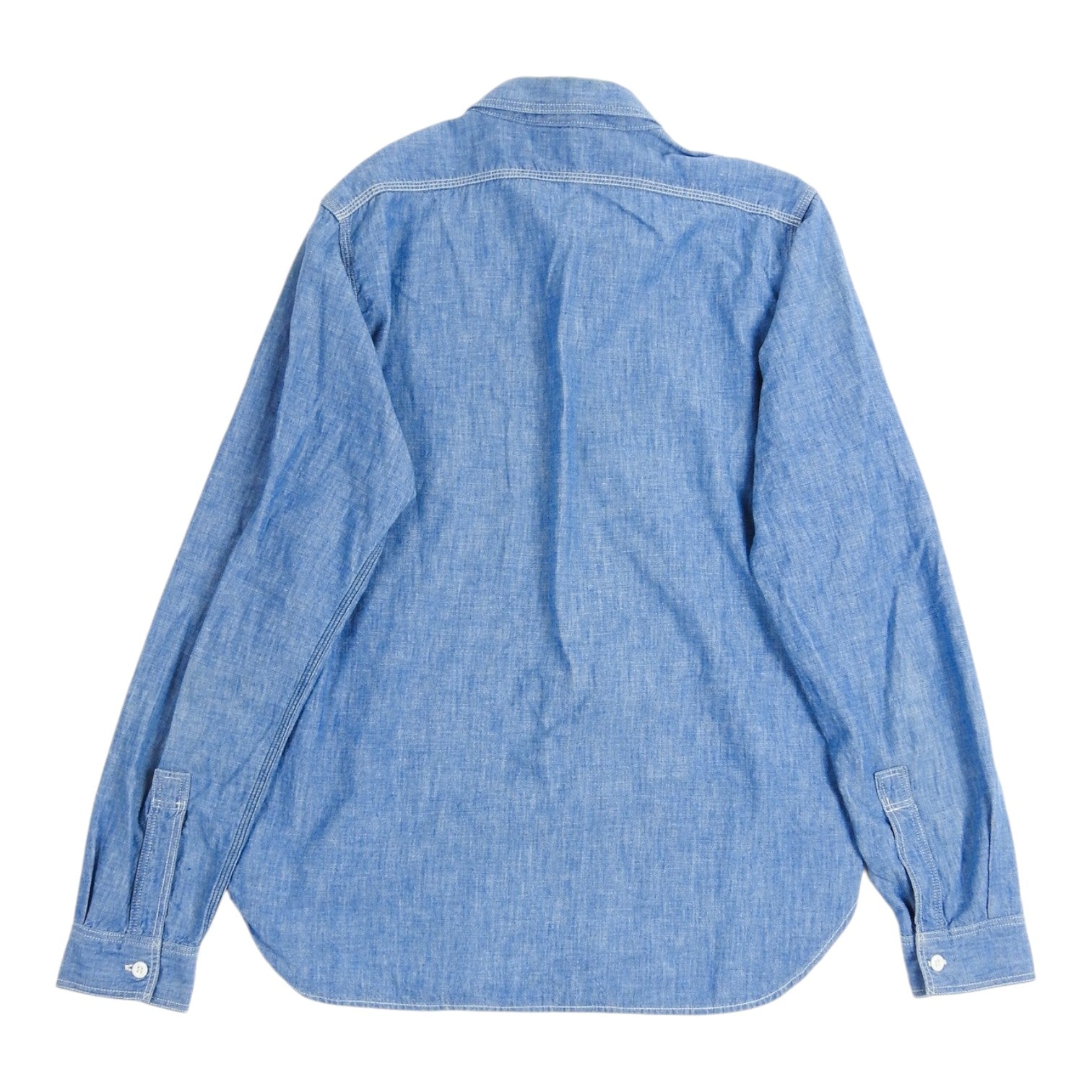 The Real McCoy's Chambray LS Shirt Size 16