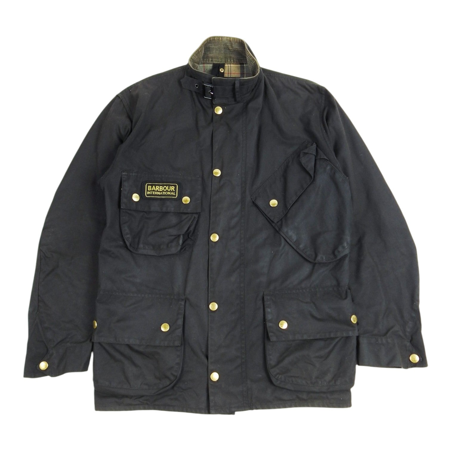 Barbour Brown International Jacket Size Large