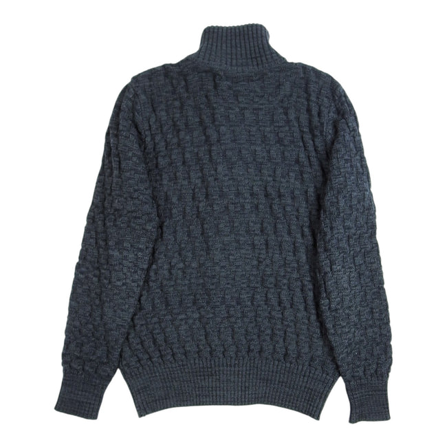 S.N.S. Herring Metal Button Knit Sweater Size Large