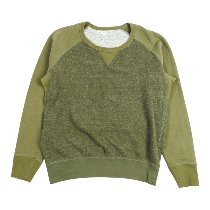 Merz b. Schwanen Green Crewneck Sweatshirt Size 7