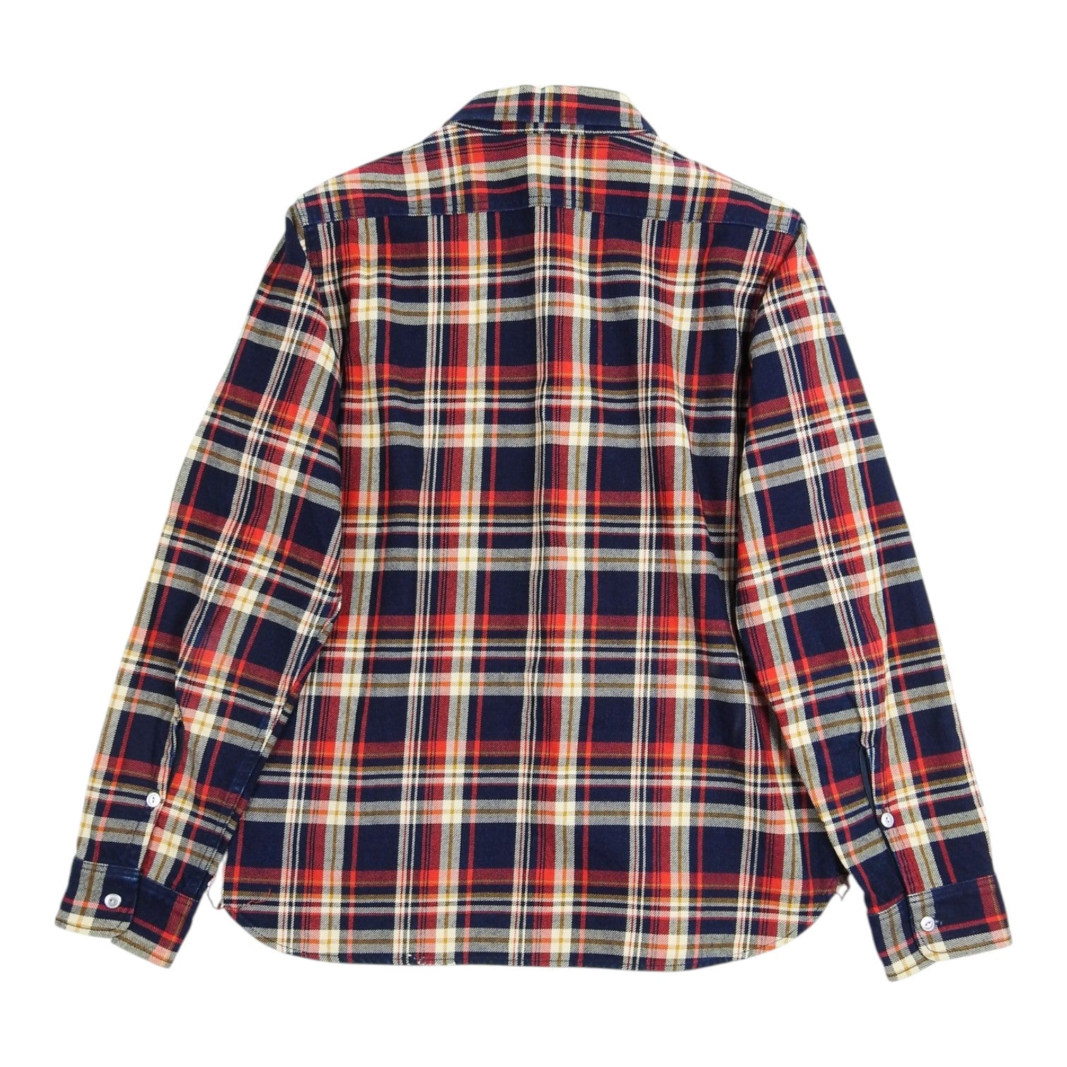 Iron Heart Plaid Flannel Overshirt Size XL