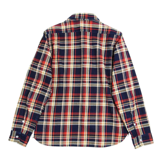 Iron Heart Plaid Flannel Overshirt Size XL