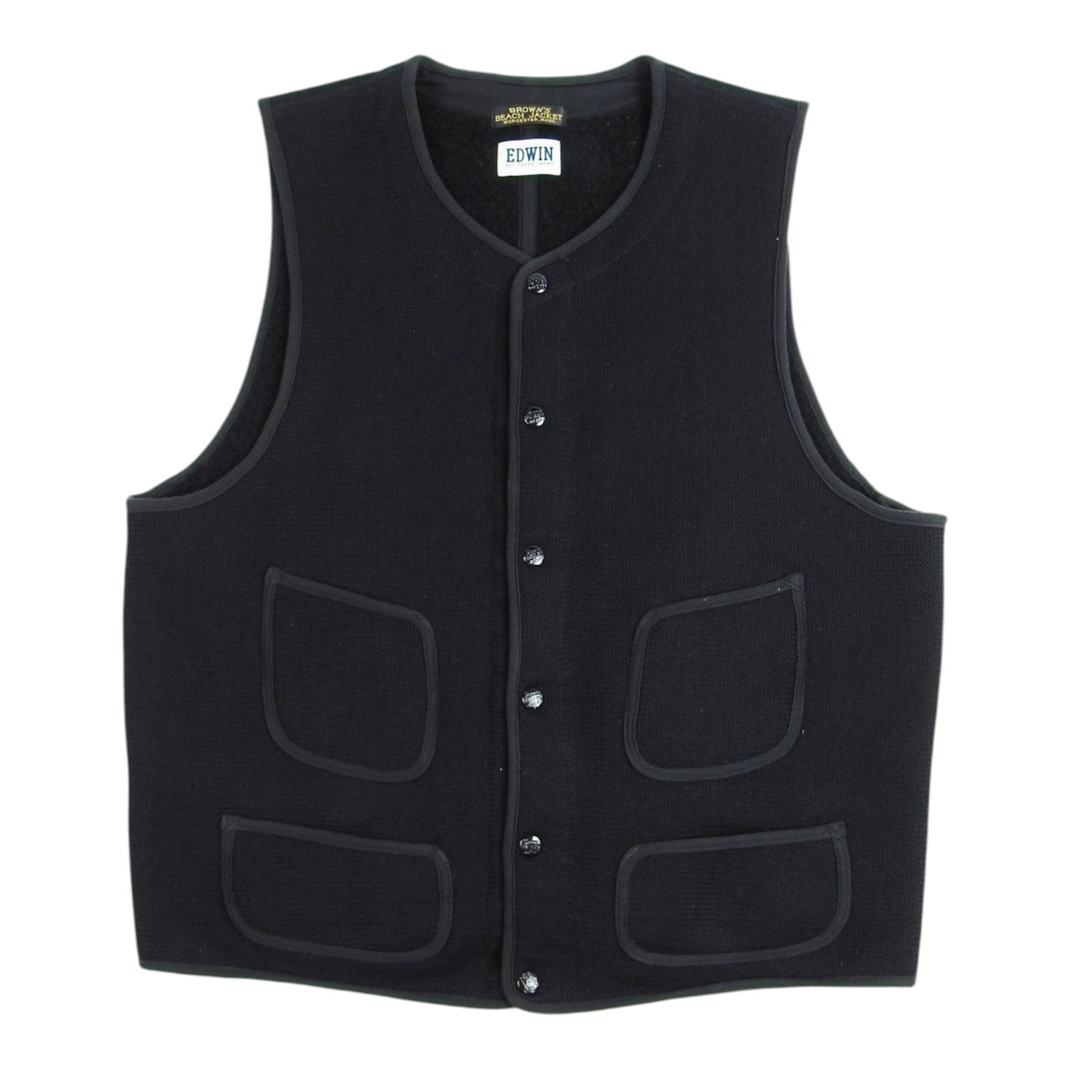 Edwin x Brown's Beach Jacket Vest Size 44