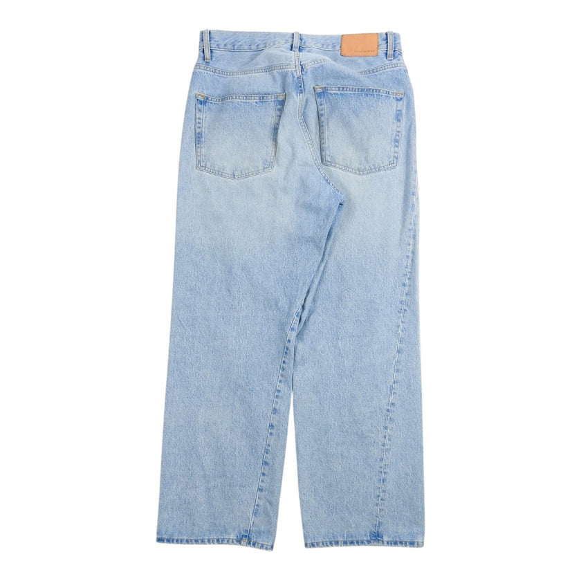 Sunflower Light Wash Wide Twist Jeans Size 34