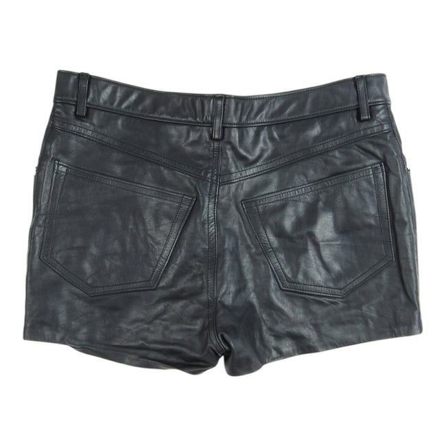 Northbound Leather Button Up Leather Shorts Size 36