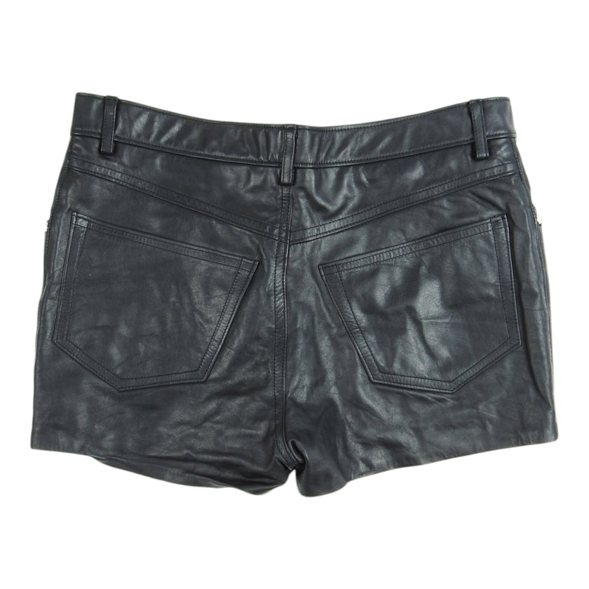 Northbound Leather Button Up Leather Shorts Size 36