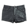 Northbound Leather Button Up Leather Shorts Size 36