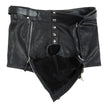 Northbound Leather Peakaboo Zip Leather Shorts Size 36