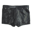 Northbound Leather Peakaboo Zip Leather Shorts Size 36