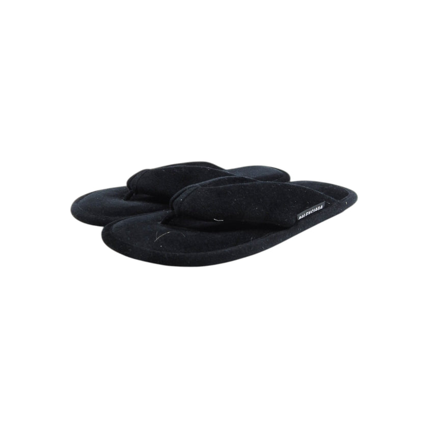 Balenciaga Plush Flip Flops Size 40