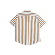 AMI Brown/White SS Shirt Size 37