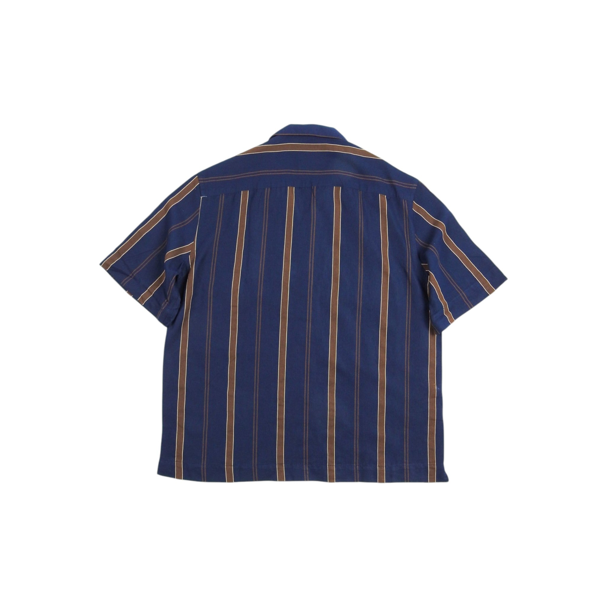 Paul Smith Blue/Brown Stripe SS Shirt Size Medium