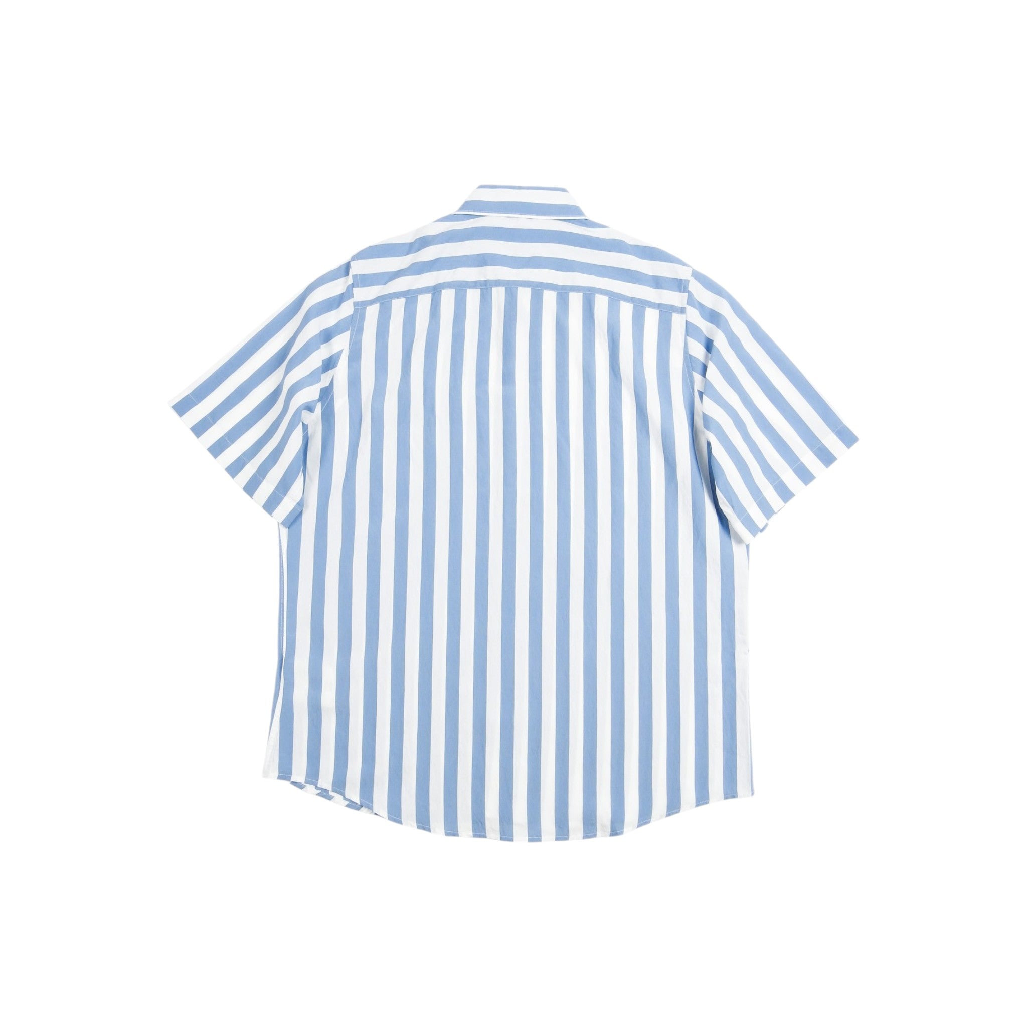 AMI Blue Striped SS Shirt Size 37