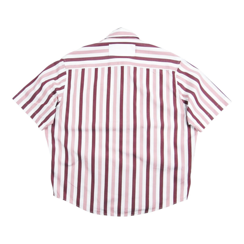 AMI Pink Striped SS Shirt Size 36