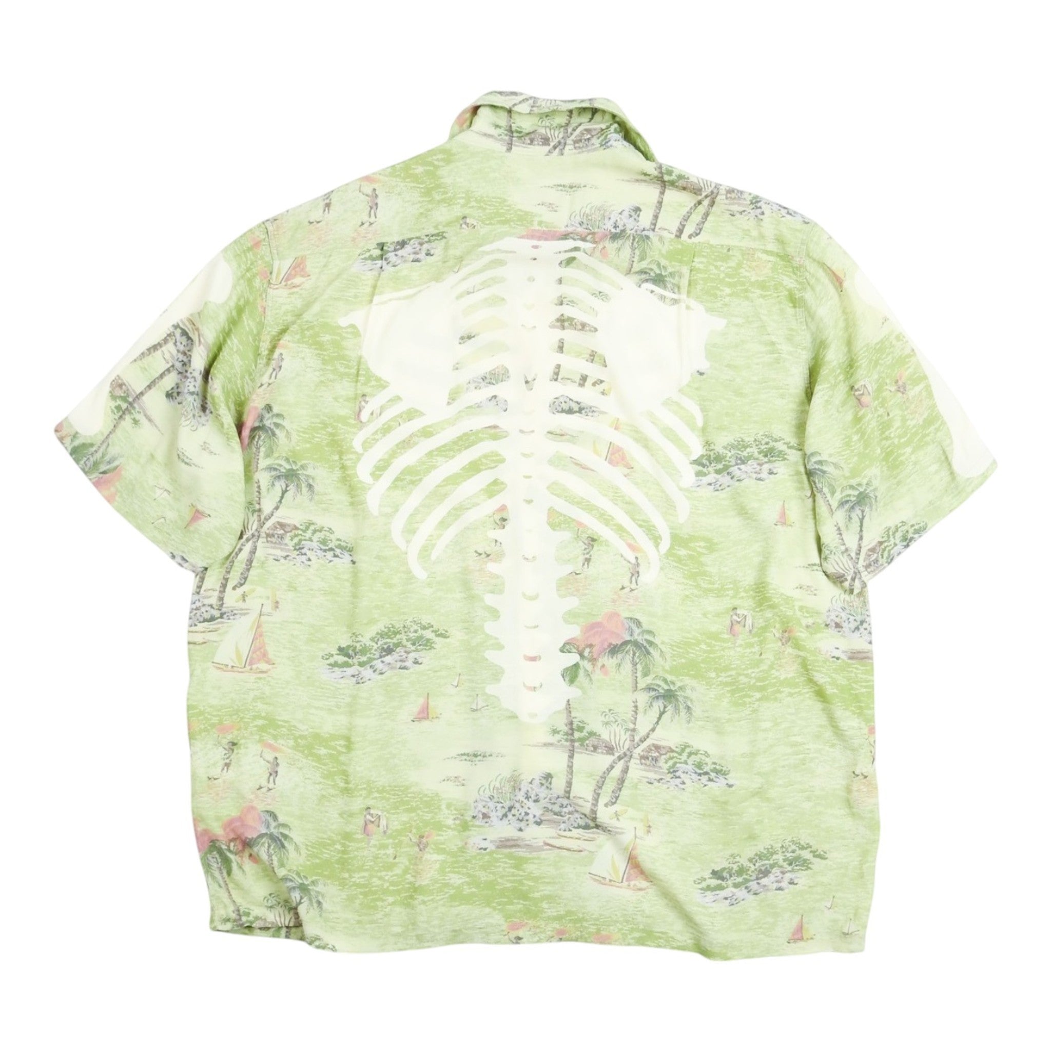 Kapital Tropical Skeleton SS Shirt Size 4