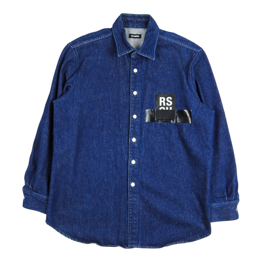 Raf Simons Carry Over Denim Shirt Size Large