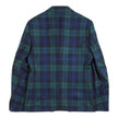 Gucci Green/Blue Tartain Blazer Size 46