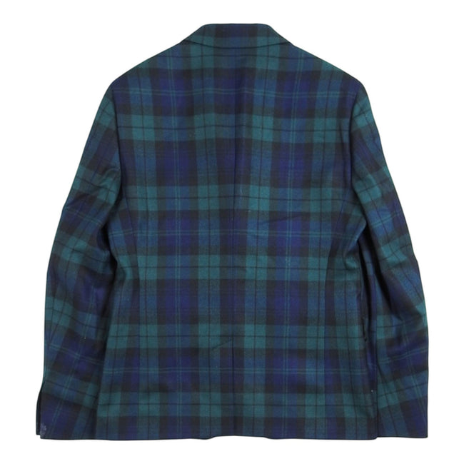 Gucci Green/Blue Tartain Blazer Size 46