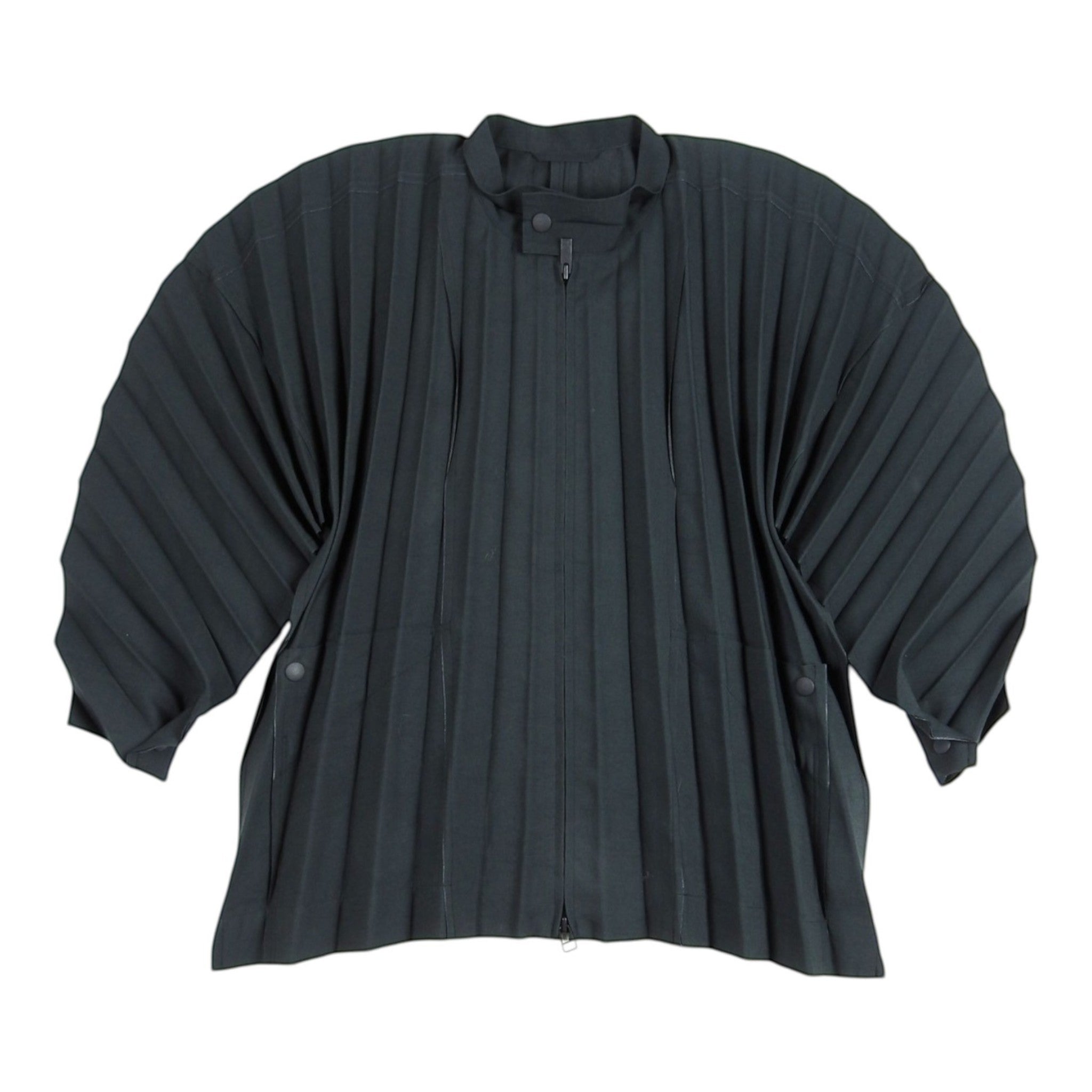 Homme Plisse Wide Pleat Overshirt Size 3