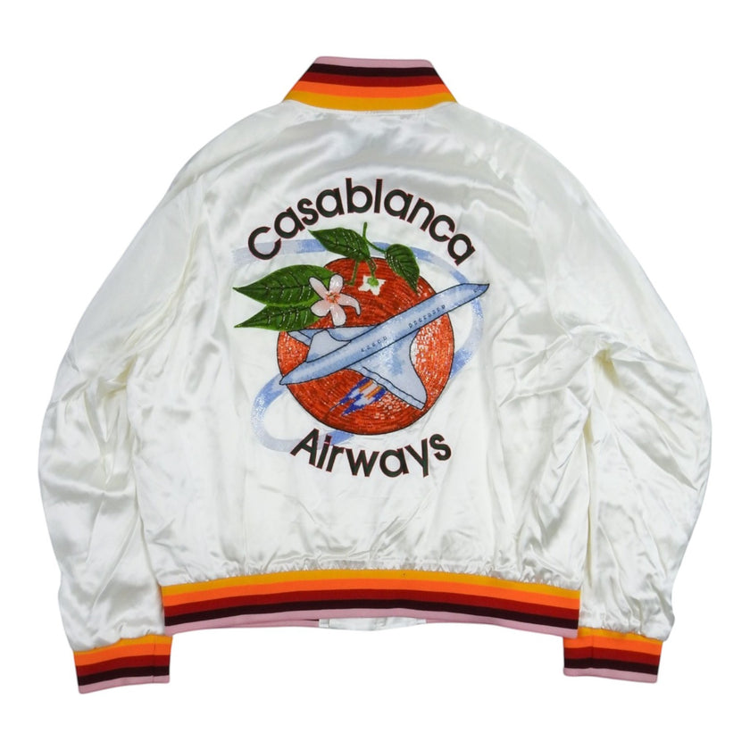Casablanca Airways Beaded Bomber Size 2XL